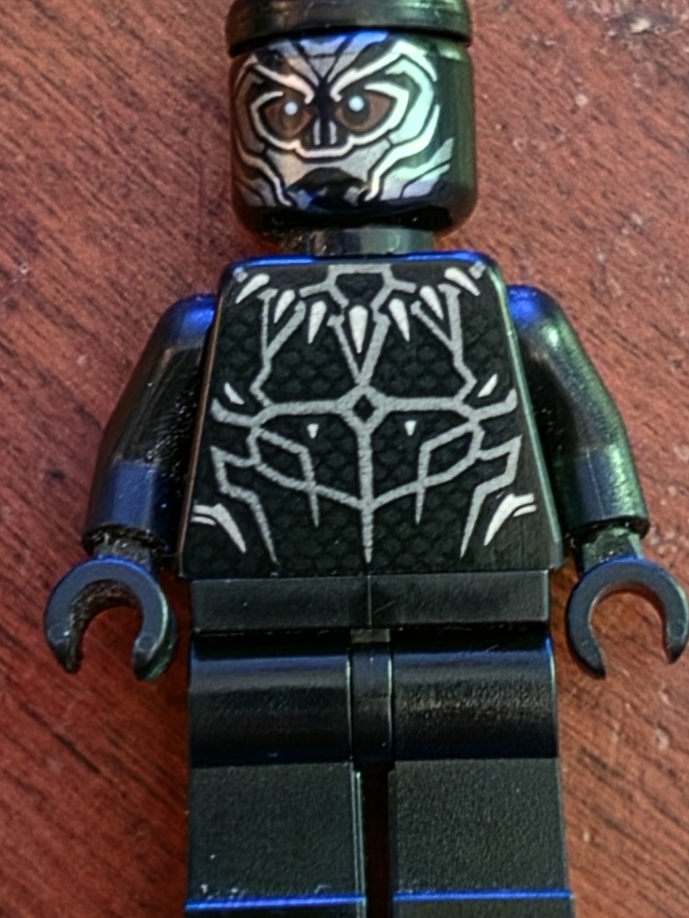 Lego Marvel Black Panther Minifigure (76100 76103) sh466 New